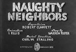Watch Naughty Neighbors (Short 1939) Movie2k