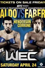 Watch WEC 48 Aldo vs Faber Movie2k