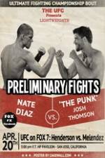Watch UFC on Fox 7: Henderson vs. Melendez Preliminary Fights Movie2k