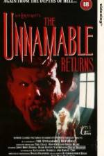 Watch The Unnamable II: The Statement of Randolph Carter Movie2k