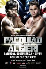 Watch Manny Pacquiao vs Chris Algieri Movie2k