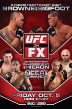 Watch UFC on FX 5 Browne Vs Bigfoot Movie2k