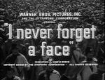 Watch I Never Forget a Face (Short 1956) Movie2k